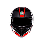 CASCO AGV K-3 E2206 STRIGA black/grey/red