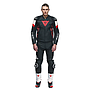 CHAQUETA DAINESE AVRO 5 black/red-lava/white