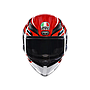CASCO AGV K-1 S E2206 Lion black/red/white