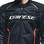 CHAQUETA DAINESE AIR FRAME 3 tex black/black/flúo-red