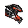 CASCO AGV K-1 S E2206 Fastlap black/grey/red