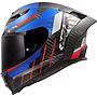 CASCO LS2 FF807 DRAGON TRAX blue/red