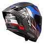 CASCO LS2 FF807 DRAGON TRAX blue/red