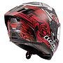 CASCO LS2 FF807 DRAGON ENTHUM red