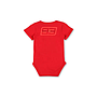 Body romper MARQUEZ GRAPHIC white/red