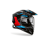 Casco AIROH BANDIT TUNE blue/red gloss