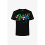 Camiseta VR46 Monster dual Line 24 car black