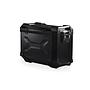 Maleta de aluminio TRAX ADVENTURE 45 lts. der. negra