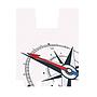 Adhesivo WIND ROSE p/maleta lat. der. GS