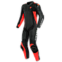 Traje-mono DAINESE ASSEN 2 1PC. PERF. black/black/flúo red
