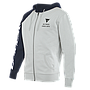 Sudadera DAINESE PADDOCK FULL-ZIP glacier grey/black iris