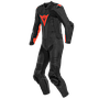 Traje-mono DAINESE LAGUNA SECA 5 perf. 1 Pz. black/flúo red