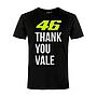 CAMISETA VR46 THANK YOU VALE 21 BLACK